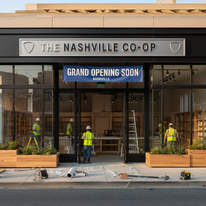 Retail store construction and buildout services in Middle Tennessee - Paramount Builders Group